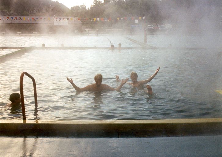 Hot springs in Ouray